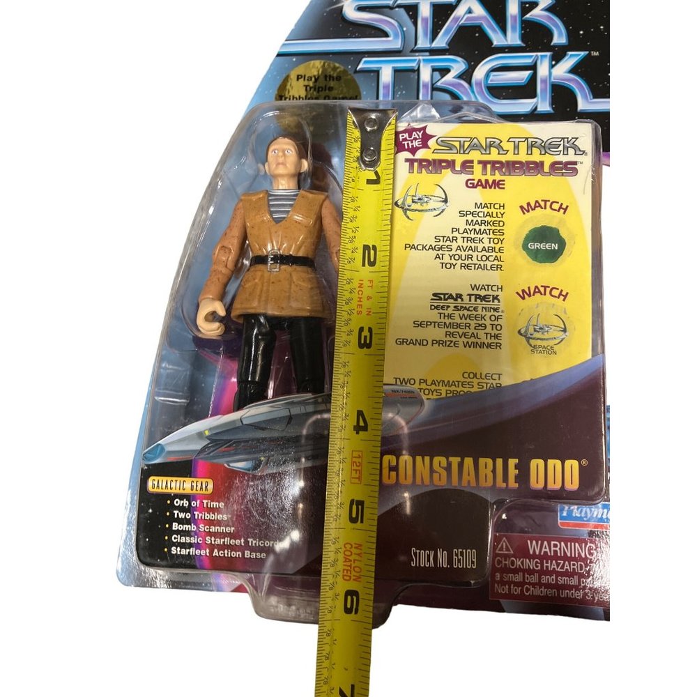 Star Trek Constable Odo  Warp Action Figure Series 1 - Picture 12 of 12